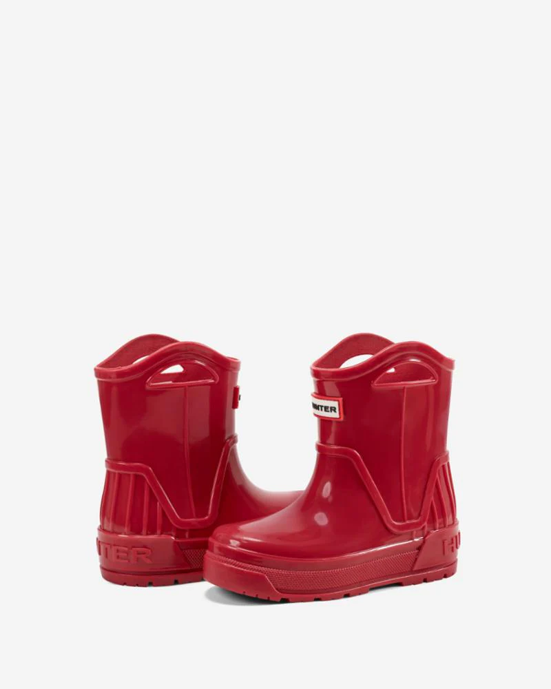 Hunter Kids LITTLE KIDS GEORGEY2 BOOTIE MILITARY RED19-1557TPG/INJECTE - Image 6