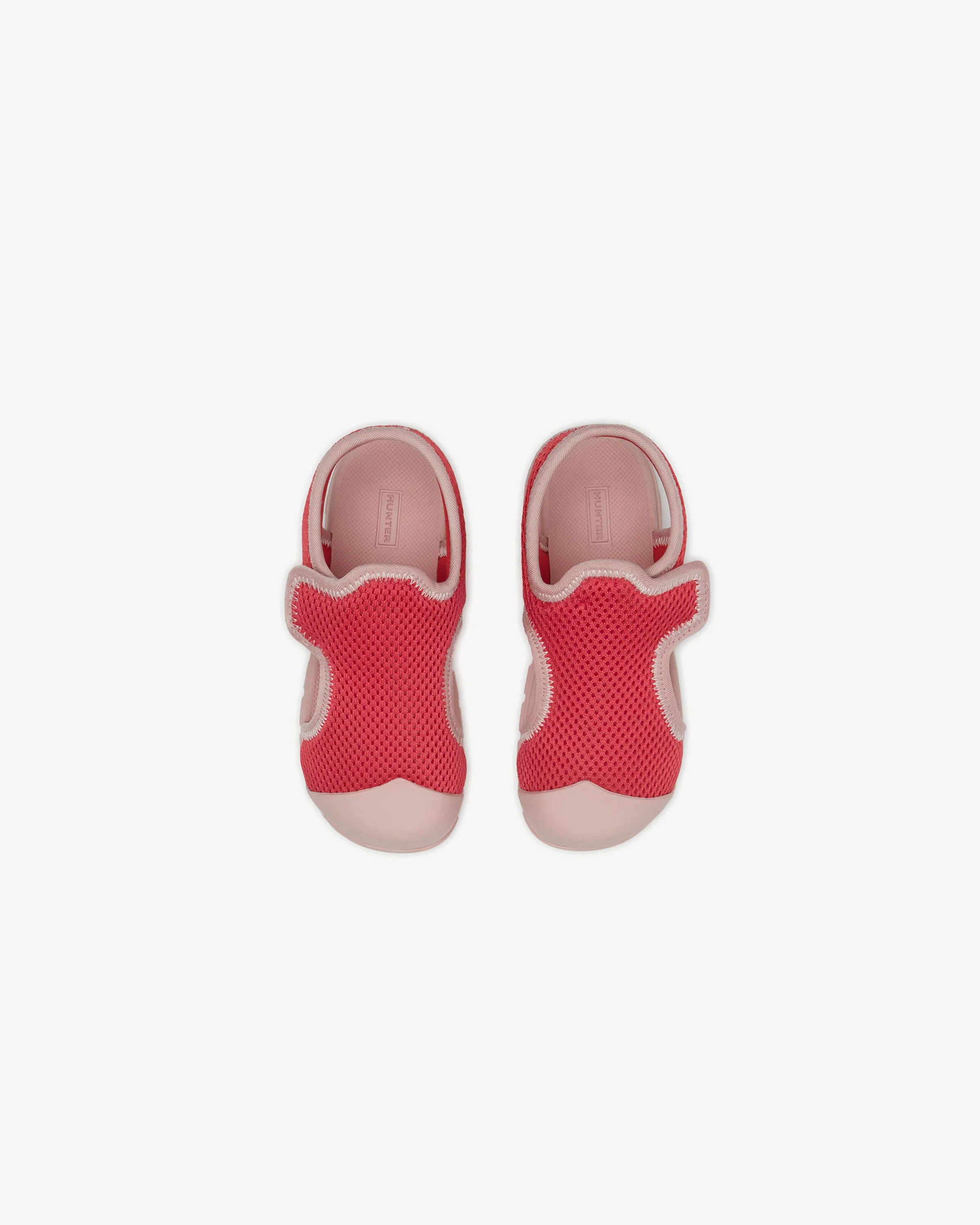 HUNTER KIDS LITTLE KIDS MESH OUTDOOR SANDAL ROWAN PINK/AZELEA PINK - Image 4