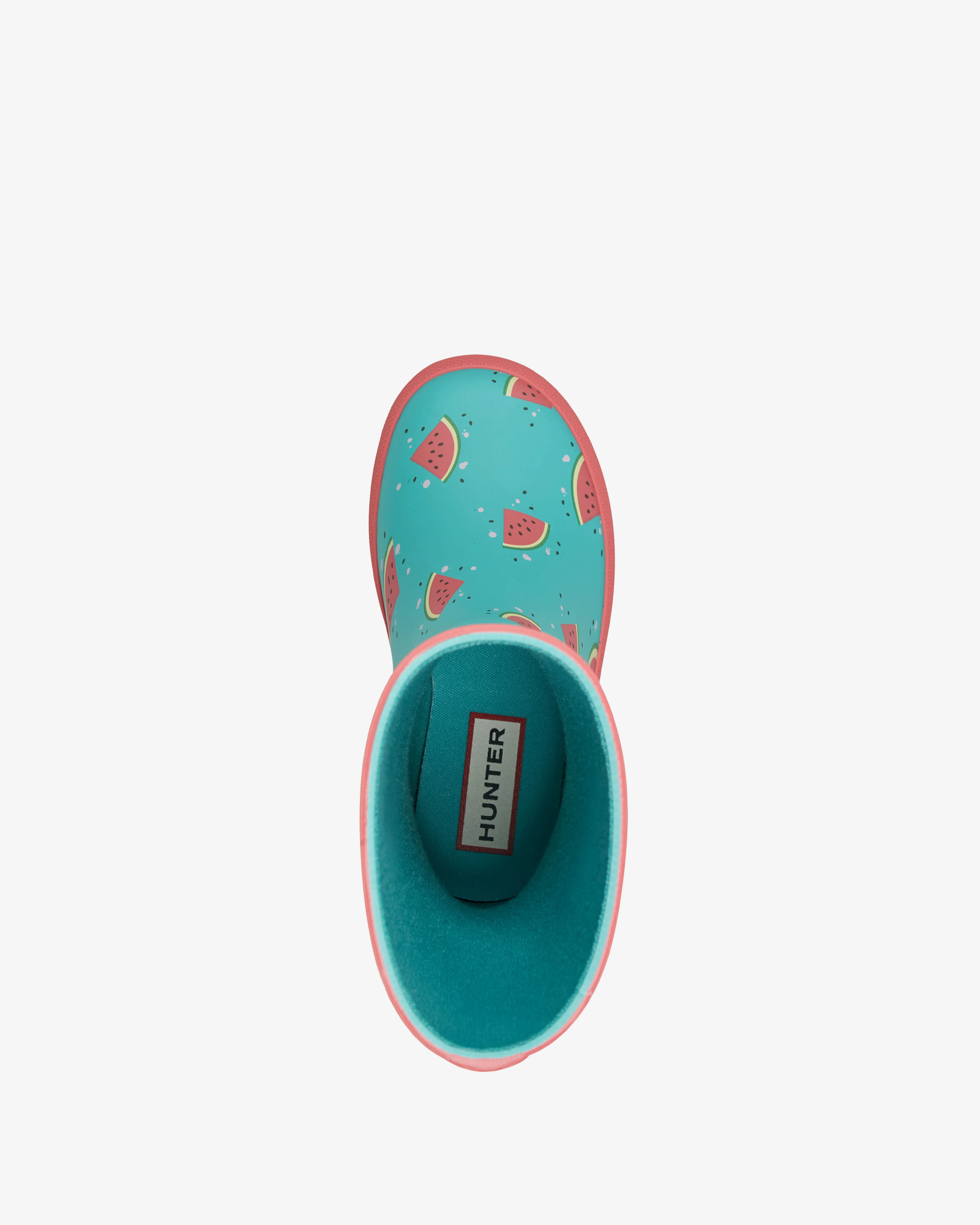 HUNTER KIDS LITTLE KIDS ORIGINAL FIRST CLASSIC BOOT BRIGHT AQUA MULTI - Image 4