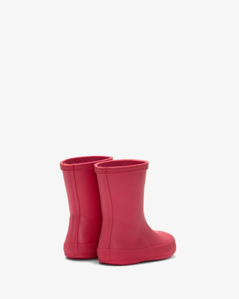 Hunter Kids LITTLE KIDS ORIGINAL FIRST CLASSIC BOOT BRIGHT PINK - Image 3