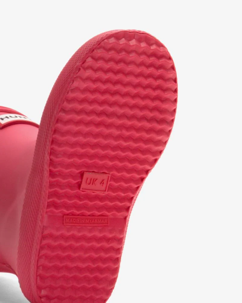 Hunter Kids LITTLE KIDS ORIGINAL FIRST CLASSIC BOOT BRIGHT PINK - Image 4