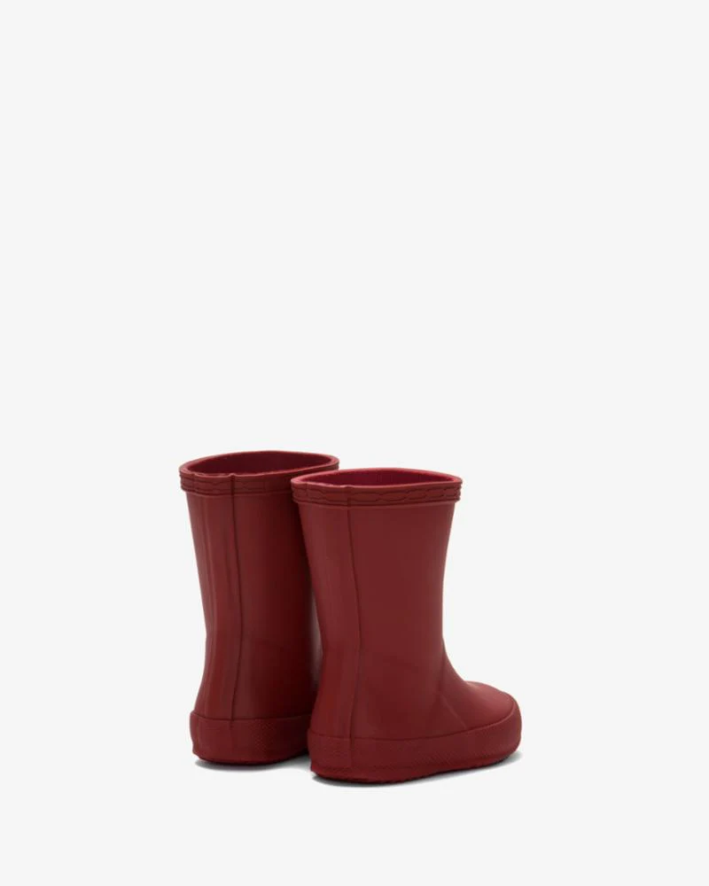 Hunter Kids LITTLE KIDS ORIGINAL FIRST CLASSIC BOOT MILITARY RED - Image 3