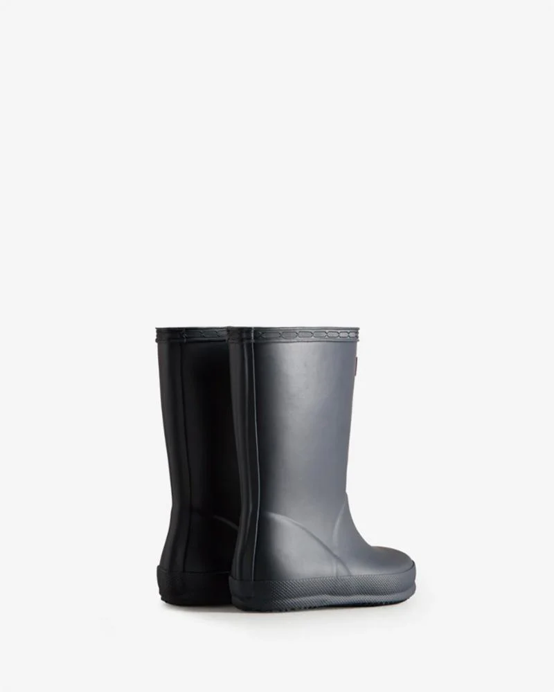 Hunter Kids LITTLE KIDS ORIGINAL FIRST CLASSIC BOOT NAVY - Image 3