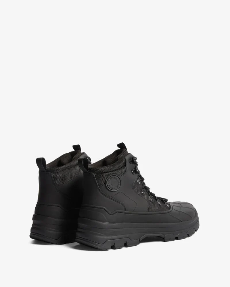Hunter Men MENS EXPLORER DUCK BOOT BLACK - Image 3