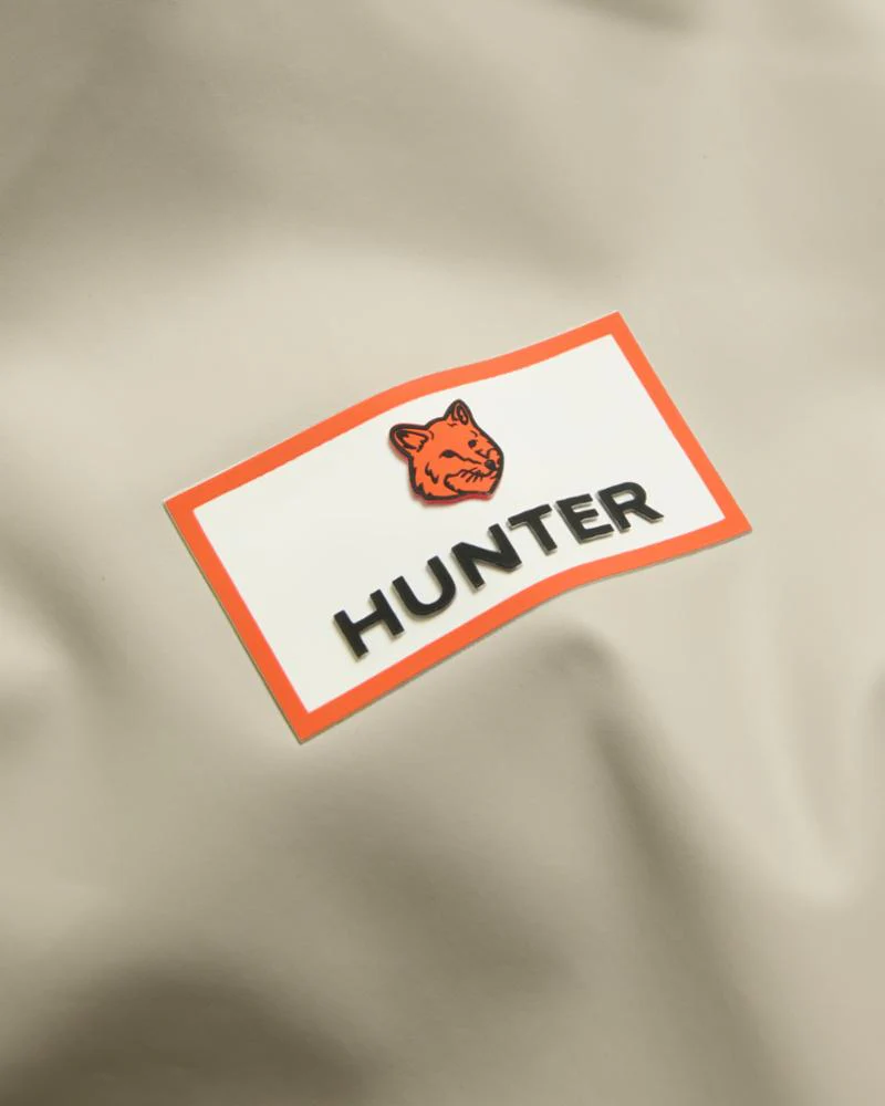 Hunter Men MK X HUNTER RAIN JACKET STONE BEIGE P129 - Image 4
