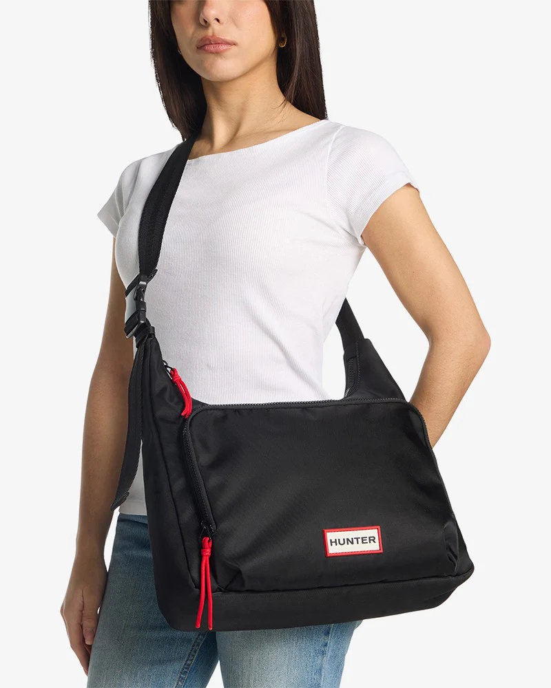 HUNTER WOMEN COMMUTE BLACK ECONYL TEXTILE MIX MAT - Image 3
