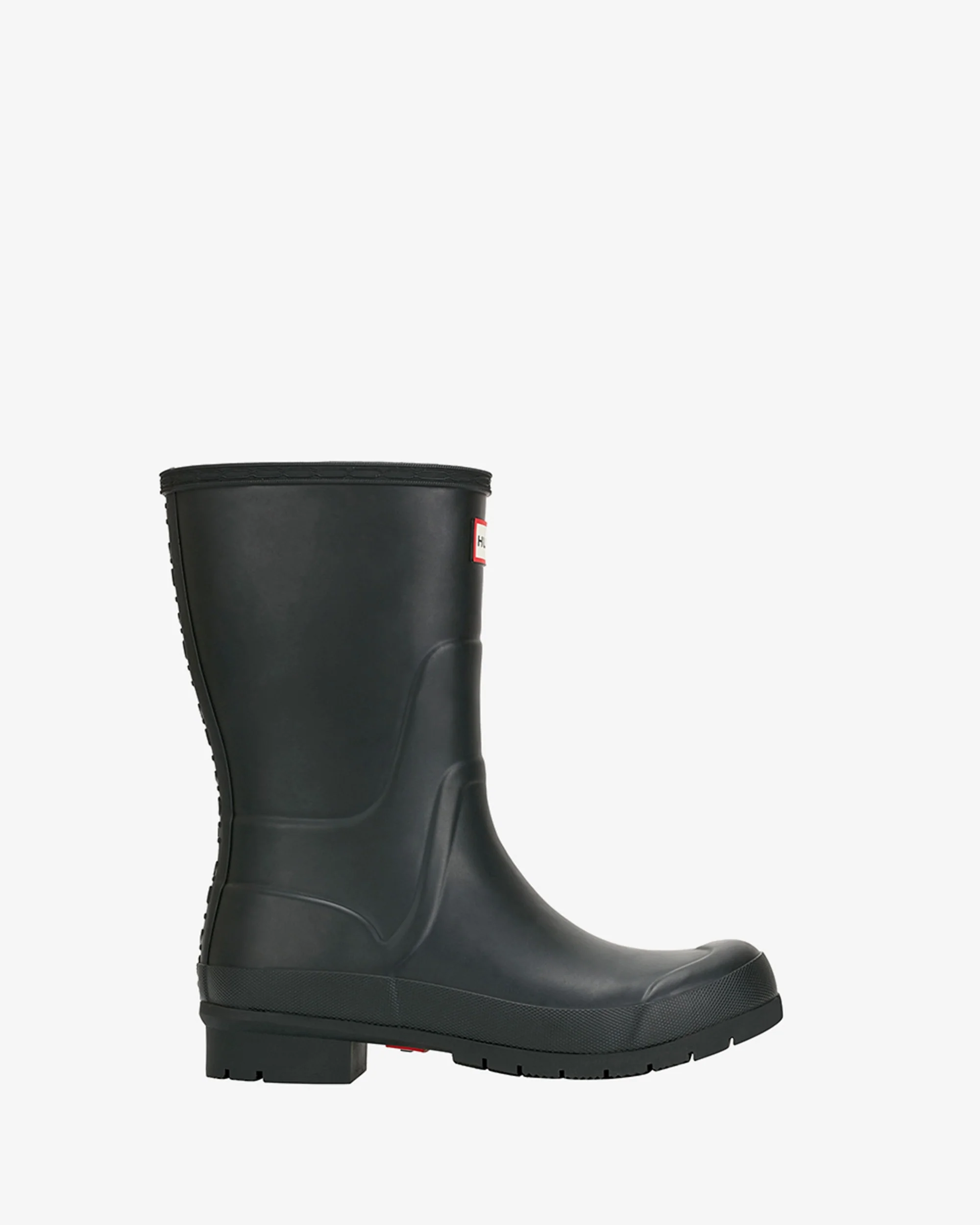 HUNTER WOMEN LIBERTY BOOTIE BLACK/BLACK/NATURAL RUBBER