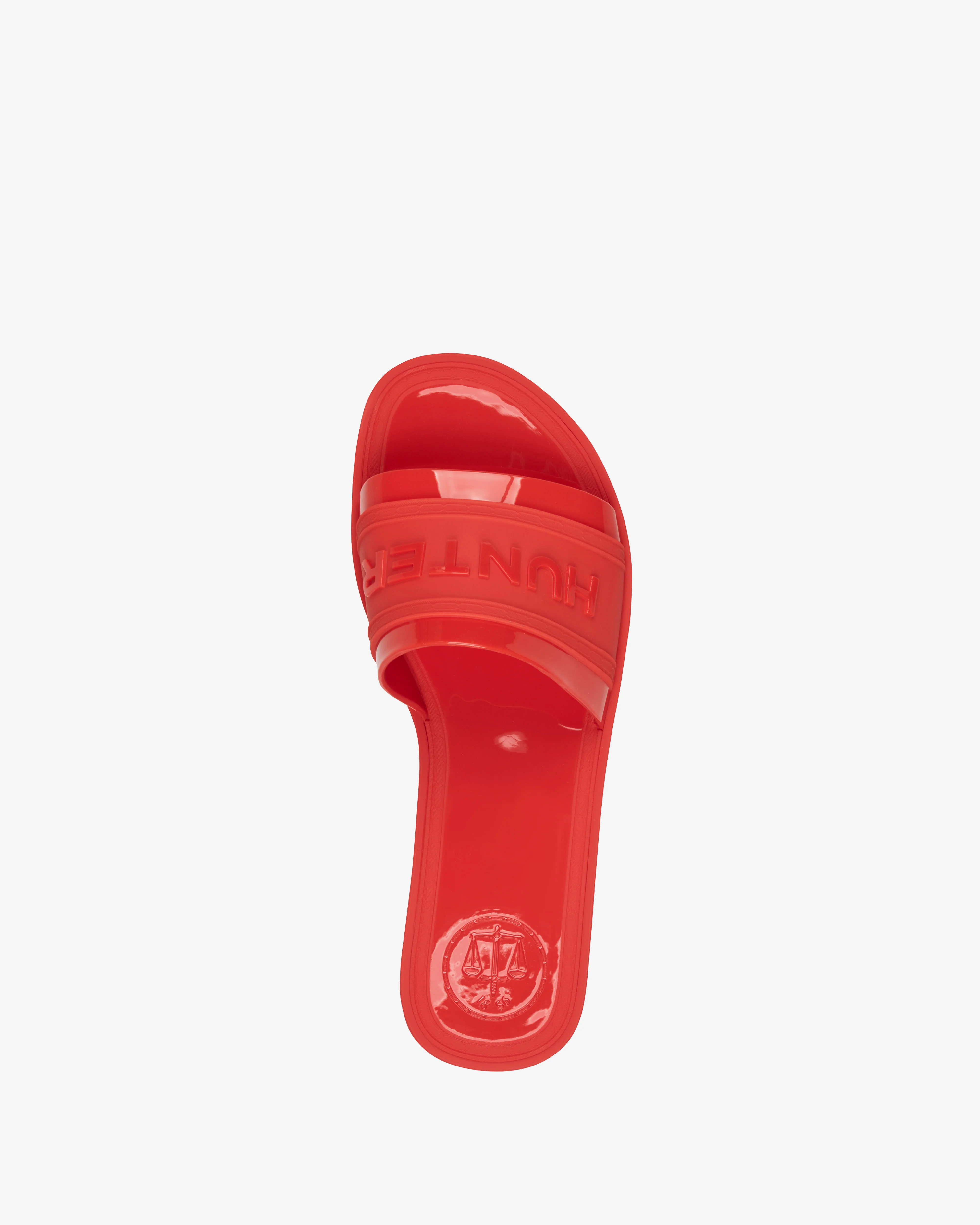 HUNTER WOMEN MARINA FLAT RED RL25101 - Image 3