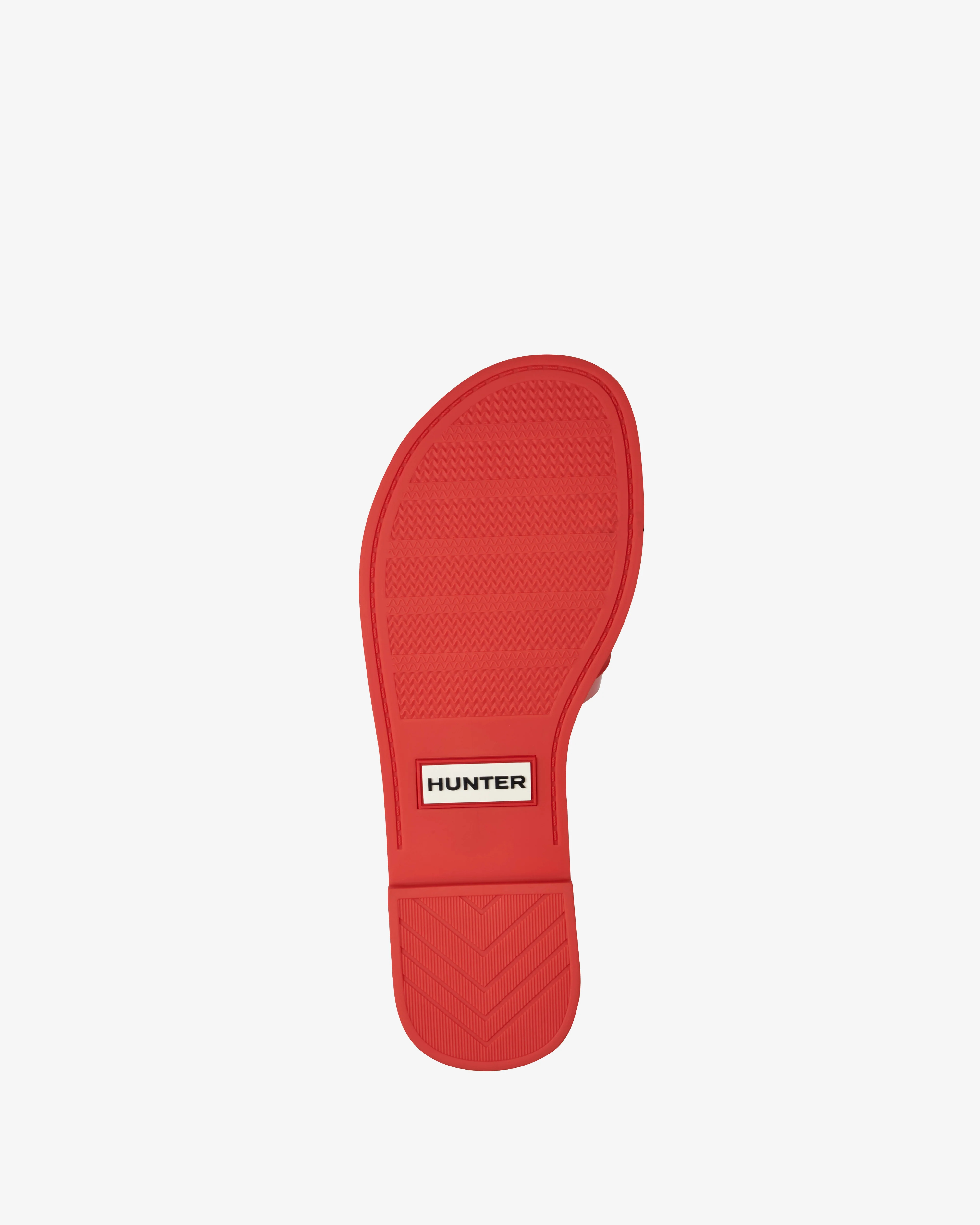 HUNTER WOMEN MARINA FLAT RED RL25101 - Image 4