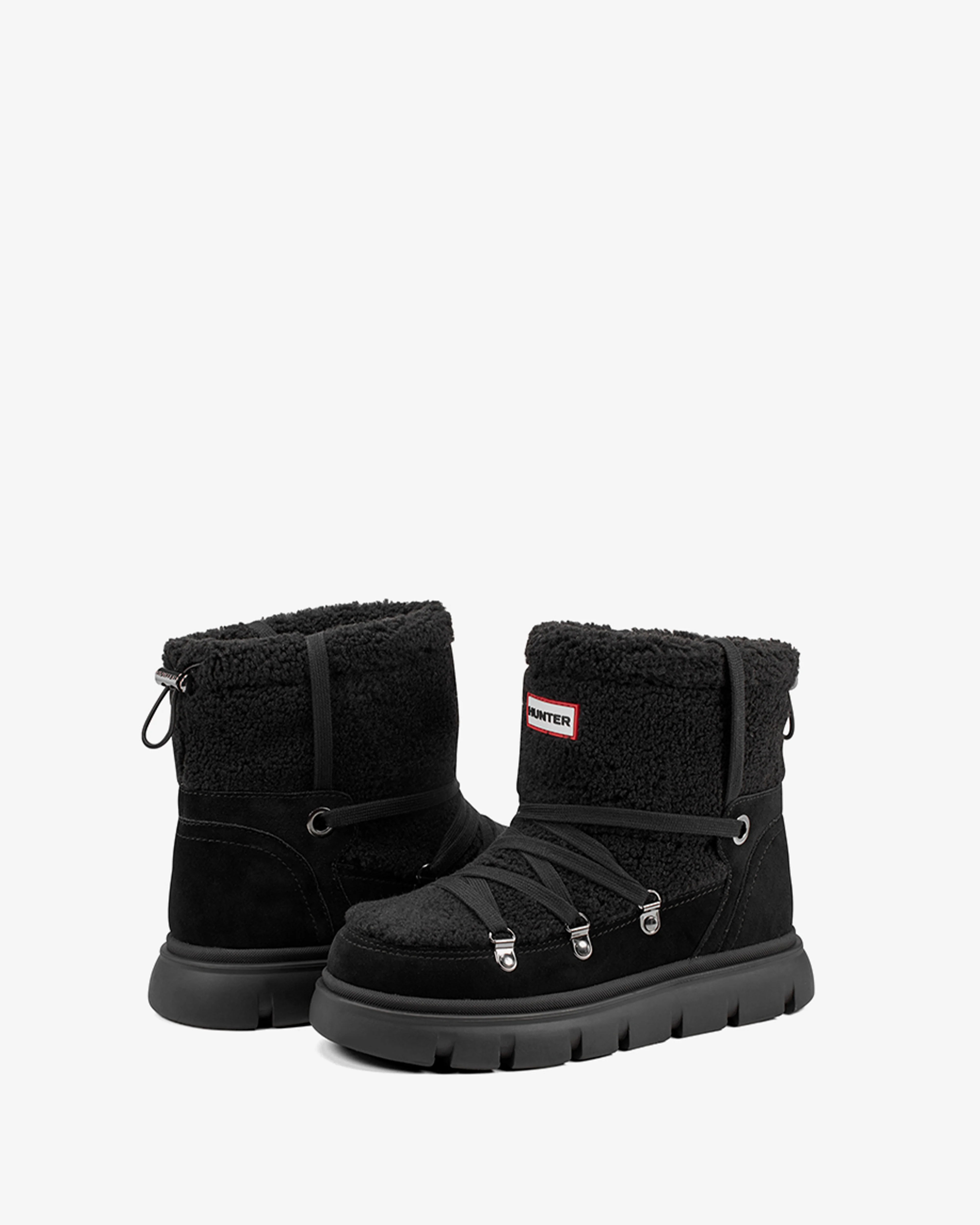 HUNTER WOMEN MORIAH BOOTIE BLACK/BLACK - Image 6