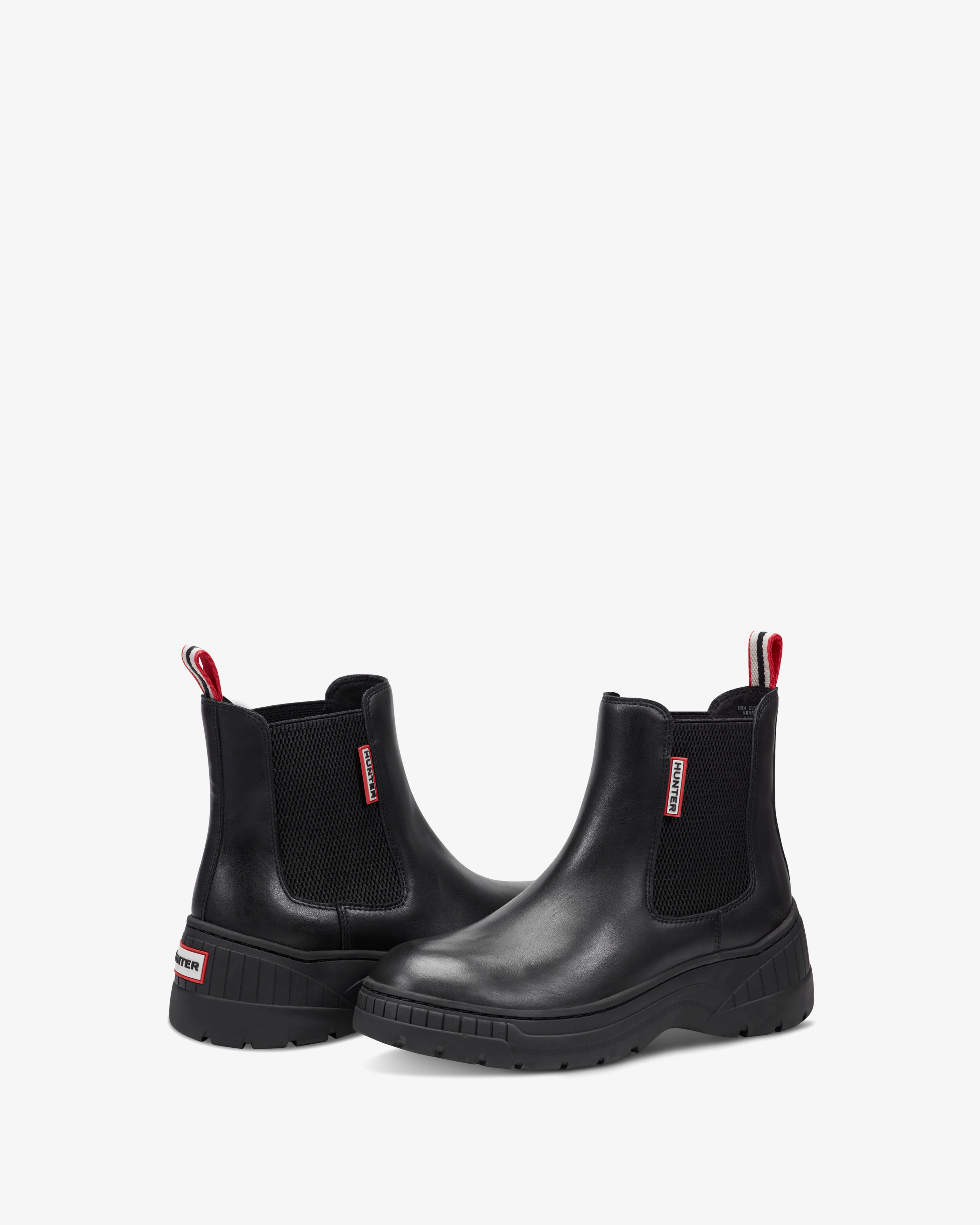HUNTER WOMEN NEVEAH BOOTIE BLACK/BLACK/SIGNATURE/ELEGANCE - Image 6