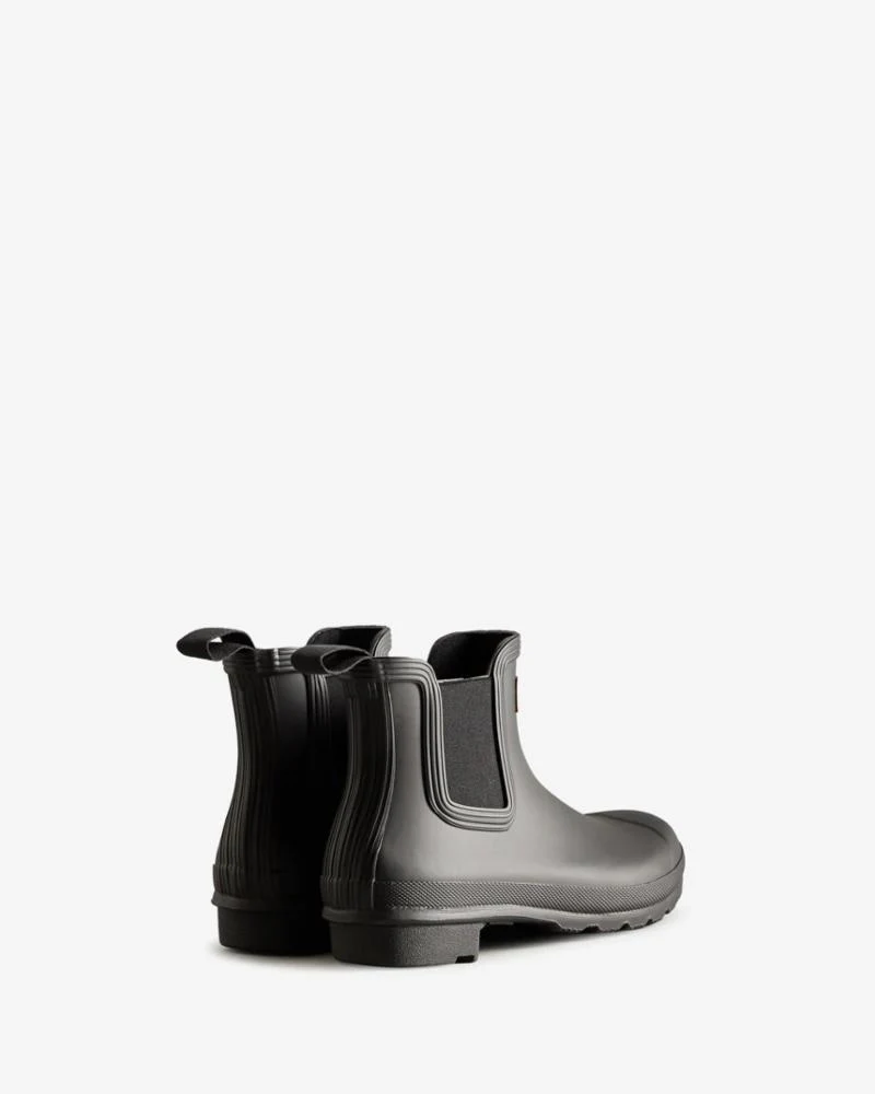 Hunter Women WOMENS ORIGINAL CHELSEA BOOT BLACK - Image 3