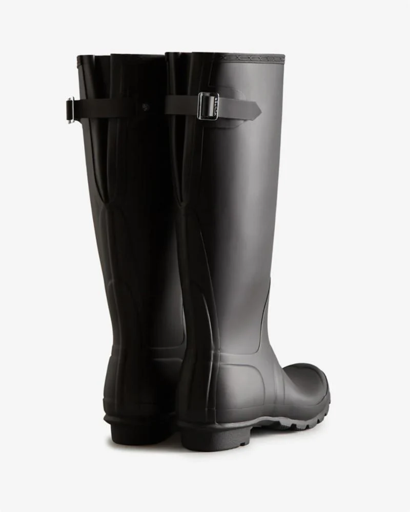 Hunter Women WOMENS ORIGINAL TALL BACK ADJUSTABLE BOOT BLACK - Image 3