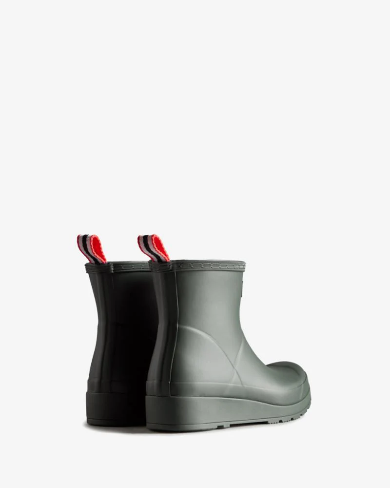 Hunter Women WOMENS PLAY SHORT BOOT ARCTIC MOSS - Image 3