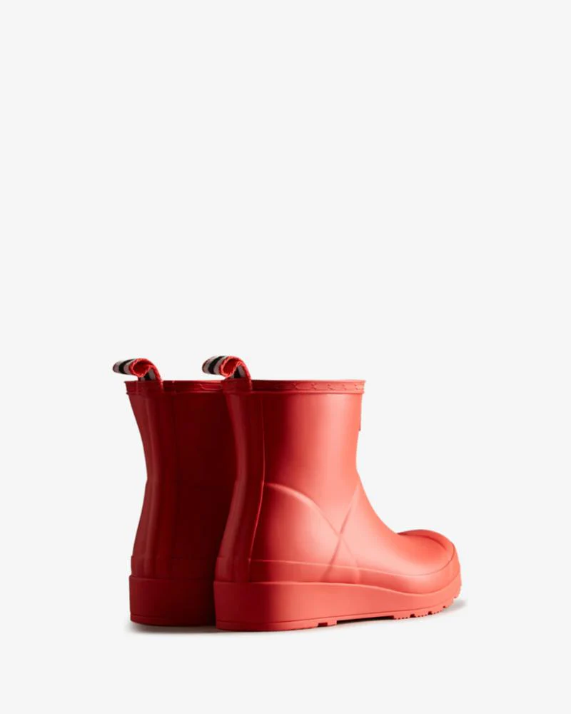 Hunter Women WOMENS PLAY SHORT BOOT LOGO RED - Image 3
